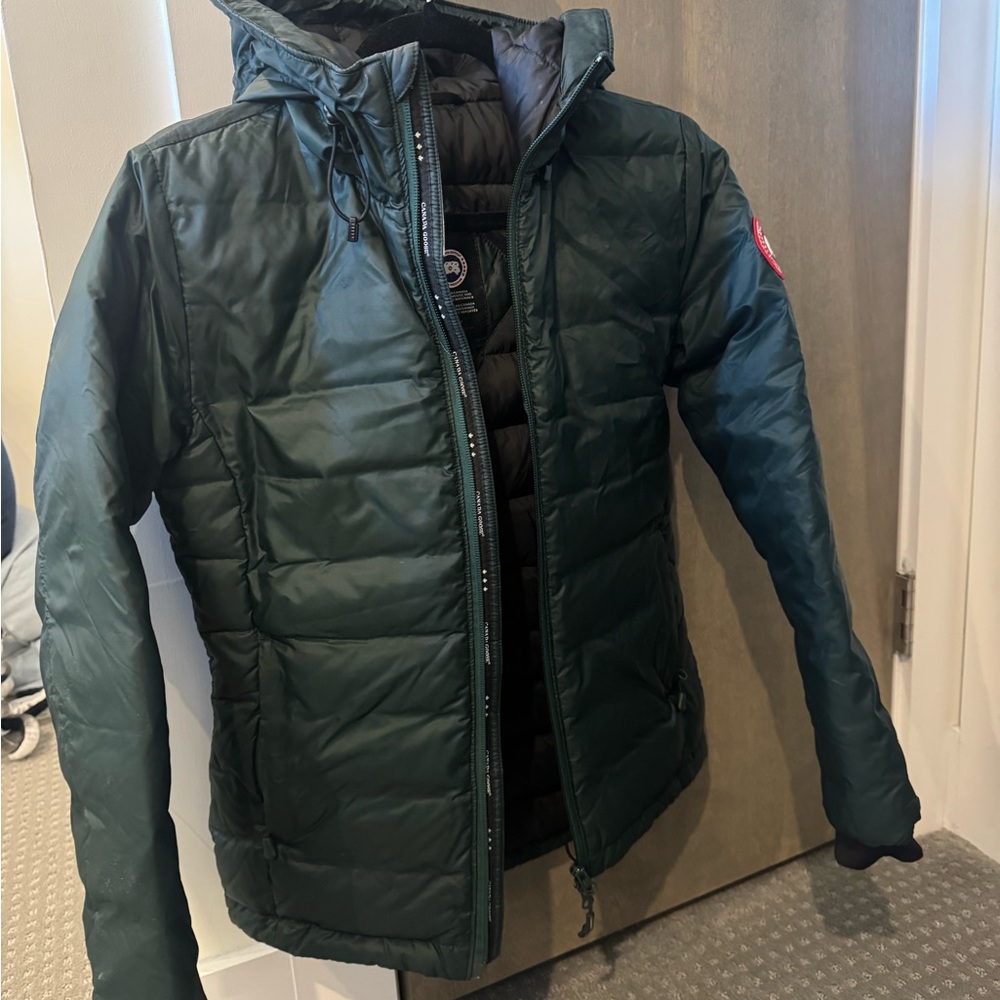 Canada Goose Women’s Green Puffer Coat Size XS